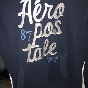4 for 15 Navy blue aero hoodie